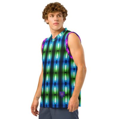 Pulse Reactor: Core Flow Emblem Premium Basketball Jersey