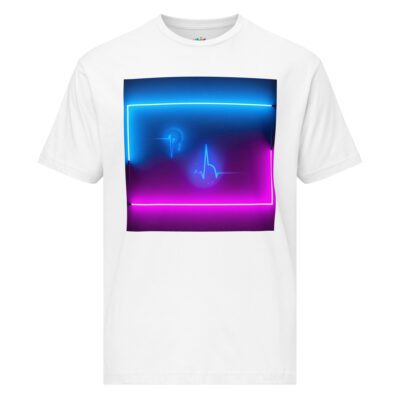 RGB Gaming Setup: FPS Heartbeat Mode  Unisex Fine Jersey Tee