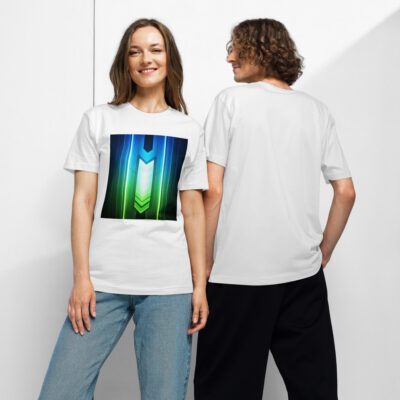 Esports Power Core: RGB Gaming Upgrade Unisex Fine Jersey Tee