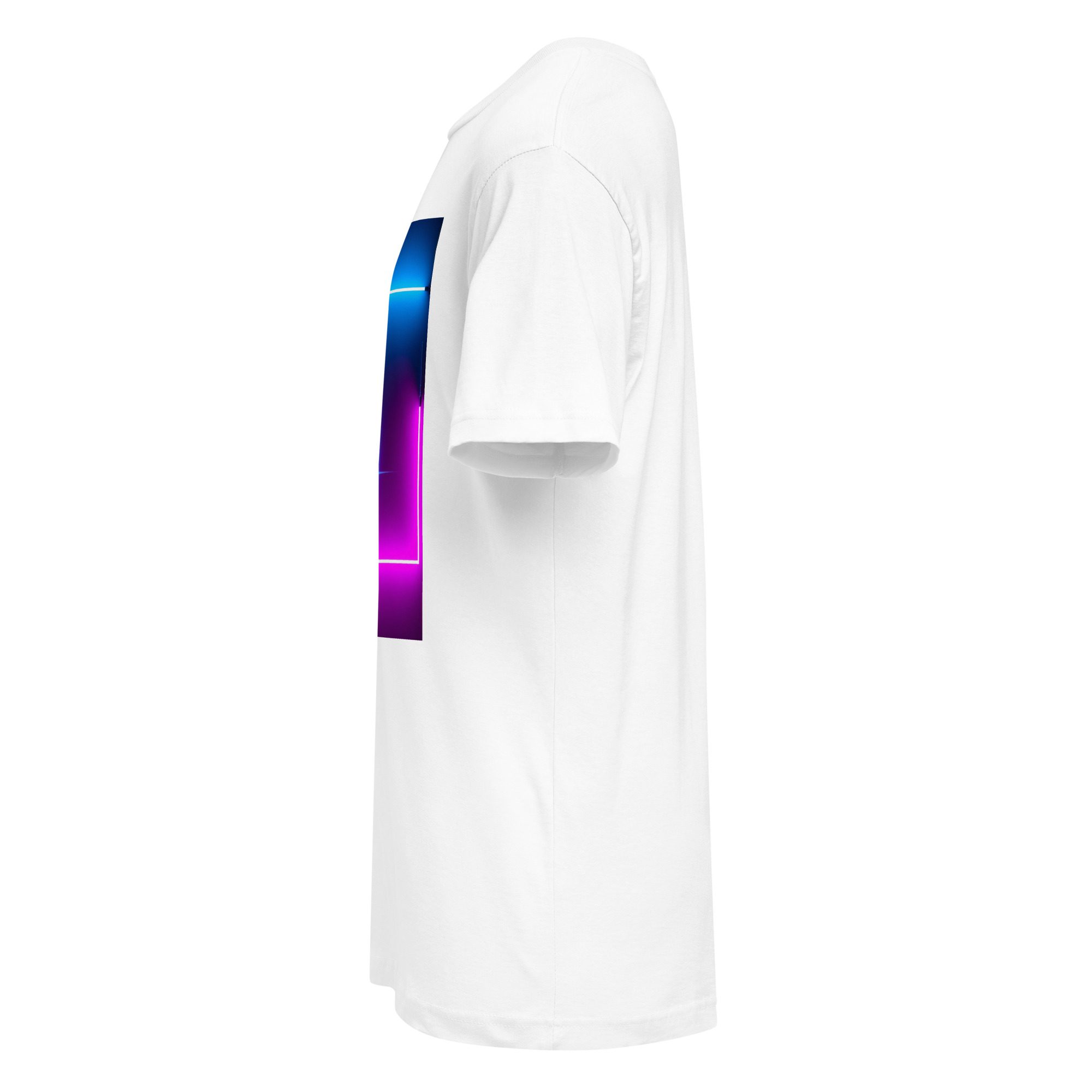 RGB Gaming Setup: FPS Heartbeat Mode Unisex Fine Jersey Tee - Image 3