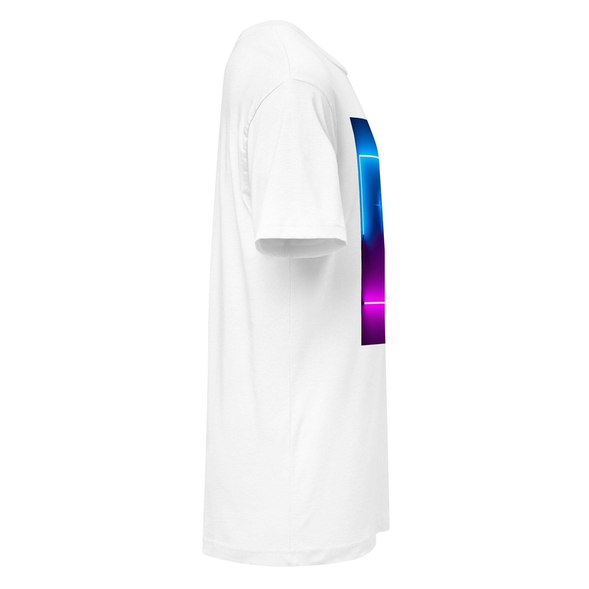RGB Gaming Setup: FPS Heartbeat Mode Unisex Fine Jersey Tee - Image 4