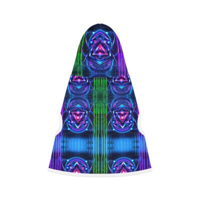 Quantum Reactor Grid Cyberpunk Pet hoodie