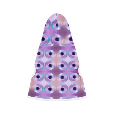 Iris Circuit: Soft Watch Protocol Pet Hoodie