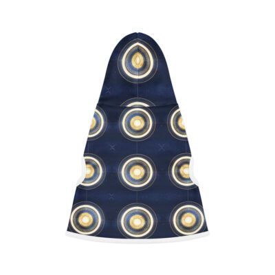 Astral Nexus Halo: Celestial Sacred Geometry Pet Hoodie