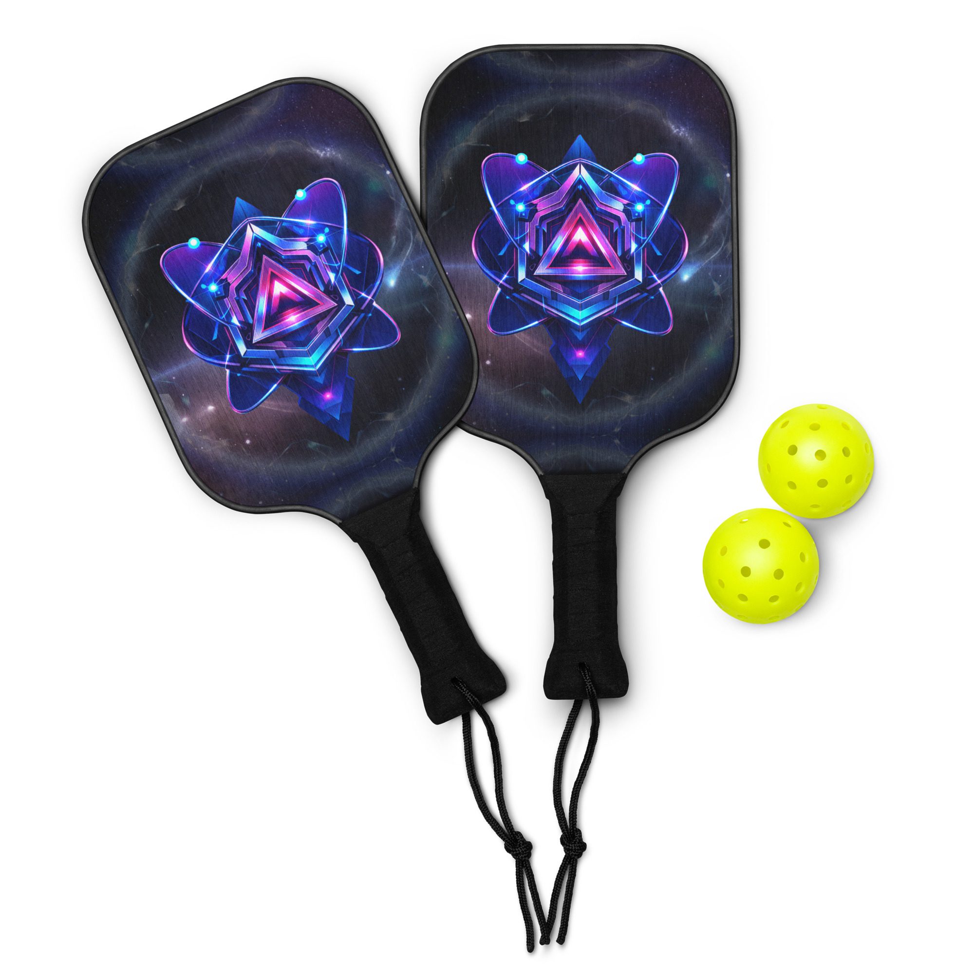 Nova Reactor Cyberpunk Energy Core: Pickleball paddle set