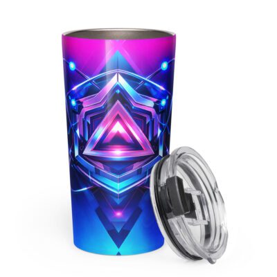 Nova Reactor Cyberpunk Energy Core: Tapered stainless steel tumbler 20 oz