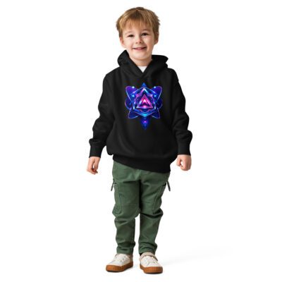 Nova Reactor Energy Core Cyberpunk Toddler fleece pullover hoodie