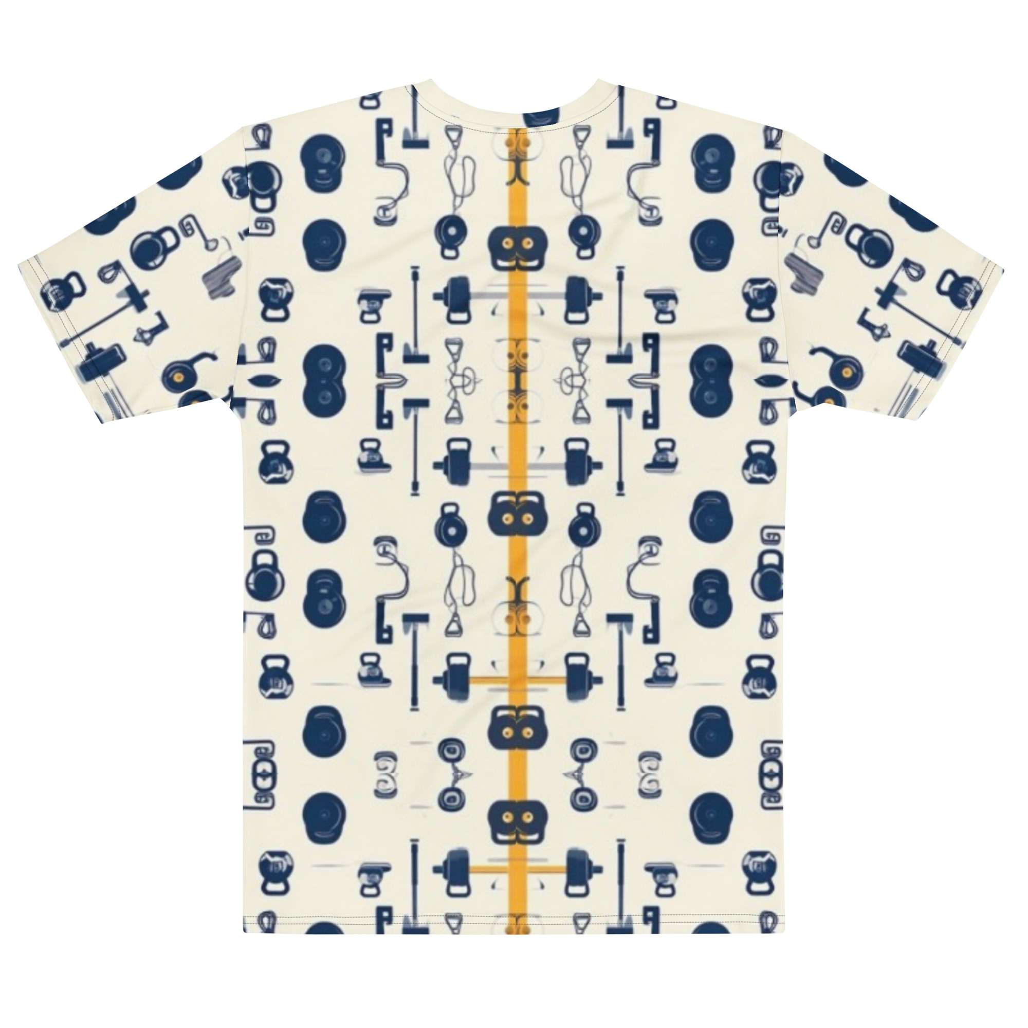 Strength Circuit — Geometric Gym Blueprint Pattern in Minimal Fitness Streetwear | Technical Training Meets Modern Athletic Lifestyle - Image 5