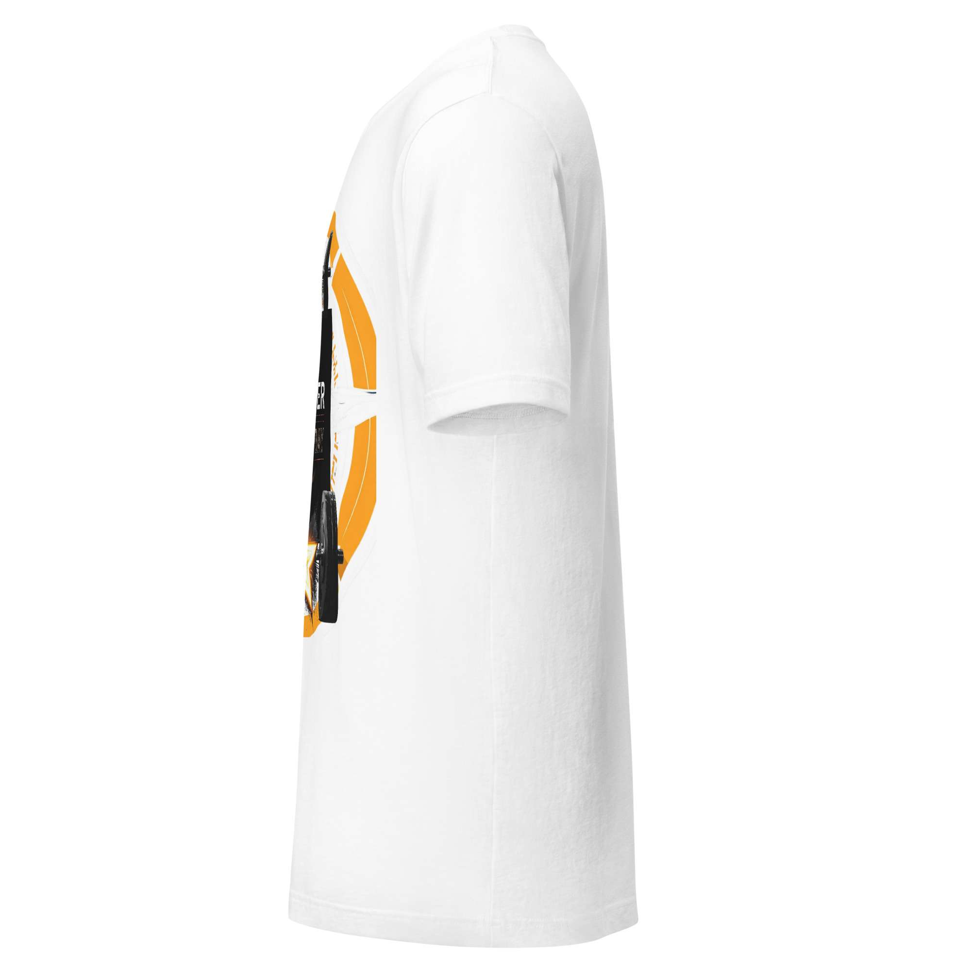 Guardian Core — Daily Strength Signal in Cyber Athletic Streetwear | Gym Motivation Design | Unisex Staple T-Shirt - Image 4